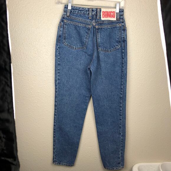 Vintage Y2k Bongo Blue High Rise Cropped Jeans - Picture 8 of 13